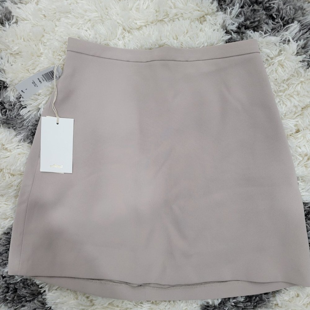 Wilfred mini skirt size 0 aritzia
